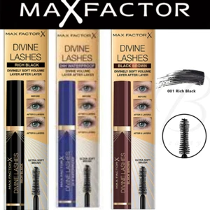 Max Factor Divine Lashes Soft Volume Layer Vitamin Mascara - Select Yours - New - Picture 1 of 21