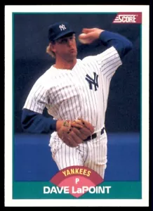 Dave LaPoint 1989 novato y comercializado #4T - Imagen 1 de 2