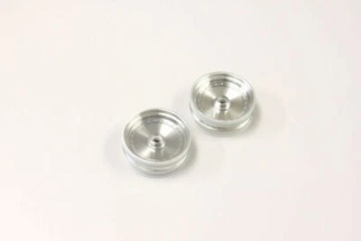 KYOSHO SCORPION 2014, 2 x FRONT SATIN CHROME WHEELS, RIMS, (2PCS) SCH001SC B - Image 1 of 3