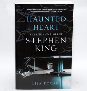 HAUNTED HEART Life & Times of Stephen King by Lisa Rogak St Martins 2010 1st TPB - Picture 1 of 8