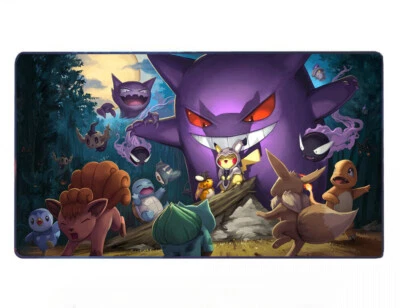 Gengar Juego de Mesa Pokemon Alfombra de Juego Juegos Alfombrilla de Ratón Juego de Juego de Cartas Coleccionables Foto 1 de 4