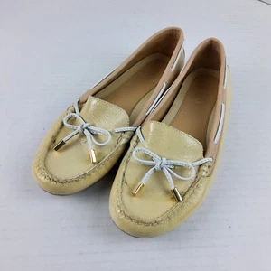 Michael Kors MK Women’s Patent Leather Loafers Shoes Size 7M - Picture 1 of 13