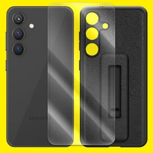 Protezione schermo resistente durevole + custodia TPU per Samsung Galaxy S24 SM-S921U US - Foto 1 di 1