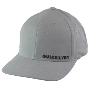 Sombrero Quiksilver Sidestay Logo Gris Flex FIt - Imagen 1 de 8