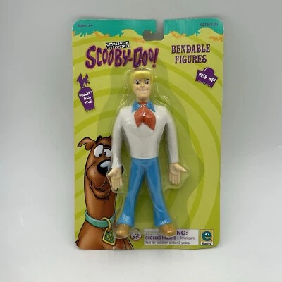 Коллекционные винтажные сгибаемые фигурки Скуби-Ду Фреда 1999 Cartoon Network - Изображение 1 из 4