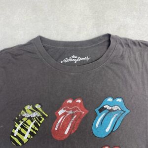 The Rolling Stones Graphic Tee Thrifted Vintage Style Size L
