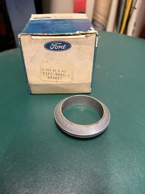 NUEVO OEM FORD 1971-1974 PINTO COLECTOR DE ESCAPE JUNTA DE ENTRADA D1FZ-9450-A Foto 1 de 3