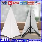 Speaker Stand Cover Stretchable Tripod Stand Scrim (White Two Side)