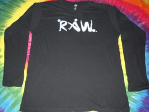 CAMISETA RAW VEGANA YOGA POSE UNISEX ENTRENAMIENTO FITNESS GIMNASIO NEGRA L/S ALGODÓN-M-NUEVA - Imagen 1 de 5
