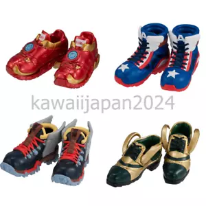 PSL MARVEL Legends Gashapon Shoes Collection Figure Complete set Capsule Toy - Picture 1 of 13