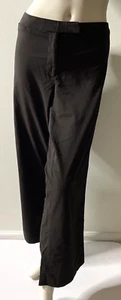 Pantalones Lane Bryant Mujer Pequeña Marrón Elastizados Gran Pierna Ancha Talla 22 - Imagen 1 de 6