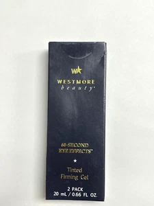 Westmore Beauty 60 Second Eye Effects Tinted Firming Gel  .66oz /20ml 2 PACK. - Picture 1 of 2