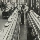 Ring Spinning Inca Cotton Mill Lima Peru Factory Textile Photo Stereoview A248