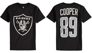 Amari Cooper T-Shirt Raiders #89 Youth Grinder Distressed Name & Number