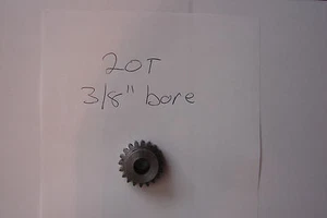 20 Tooth 3/8" inch bore Pinion gear - Picture 1 of 2