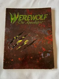 White Wolf Werewolf The Apocalypse Libro RPG 1991 Manual 1991 - Imagen 1 de 9