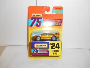 Matchbox Superfast - 75 Challange 1997 Edition - Ferrari F40 - #24 - Picture 1 of 3