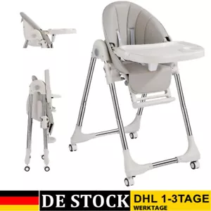 Baby Hochstuhl Verstehllbar Klappbar kinderhochstuhl mitwachsend Kindersitz Neu - Bild 1 von 10