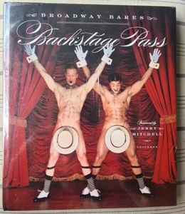 NEW Sealed Backstage Pass : Broadway Bares by Jerry Mitchell (Hardcover Book) - Imagen 1 de 5
