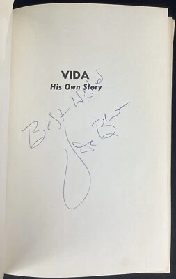 Libro firmado Vida azul Vida su propia historia béisbol atletismo autógrafo TPG Foto 1 de 4