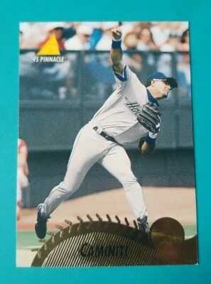 1995 Pinnacle Baseball #82 Ken Caminiti - Houston Astros  - Image 1 of 2