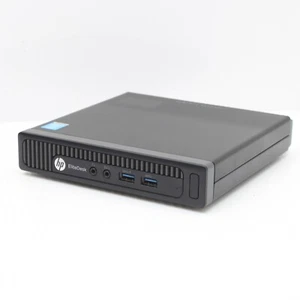 HP EliteDesk Mini PC 800 G1 Windows 11 Intel Core i5 4590T 4GB 128GB SSD WIFI DP - Bild 1 von 14