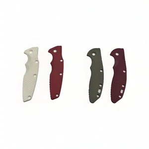 Rick Hinderer OEM G-10 Scales XM 18 3.5 1 Red, 1 OD Green; Eklipse 1 White 1 Red - Picture 1 of 2