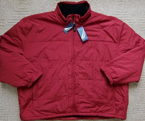 NAUTICA (Vintage Red) BIG&TALL Sherpa Lined Lightweight & Soft Jacket Mens - NWT - Picture 1 of 4