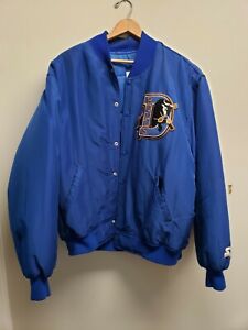 vintage Starter Jacket Durham Bulls AAA size adult XXL blue minor league
