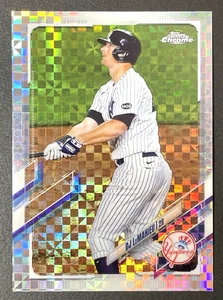 DJ LeMahieu X-Fractor Refractor Parallel 2021 Topps Chrome #105 Yankees - Picture 1 of 2