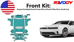 For Dodge Charger Daytona 2024-2025 Front Paint Protection Film PreCut Kit PPF - Picture 1 of 7