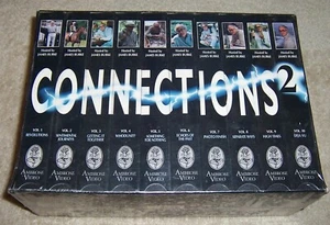 Connections 2: 10 Volume Box Set VHS Video Set NEW SEALED James Burke - Picture 1 of 3