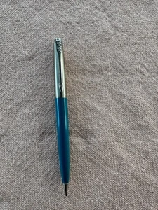 Vintage Parker Druckbleistift Silber Kappe funktioniert mit Mine - Bild 1 von 8
