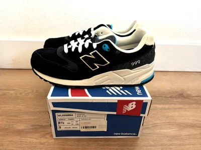 DS New Balance WL999MMA 999 negro para mujer EE. UU. 8,5 Reino Unido 6,5 EUR 40 Foto 1 de 4