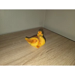 Estatuilla de patito bebé amarillo vintage 1972 Goebel W Alemania - Imagen 1 de 5
