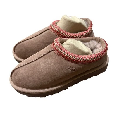 Zapatilla UGG Tasman II Mujer Mula Marrón Gamuza Piel de Oveja Forrada Talla 5 Foto 1 de 4