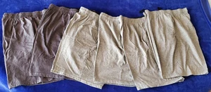 6 Pantalones Cortos Fruit Of Loom Para Hombre Talla S Gris Mezcla de Algodón con Bolsillos y Cordón Interior - Imagen 1 de 8