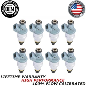 OEM 8x Bosch Fuel Injectors Fit 1988-1991 Ford E-250 E-350 Econoline F53 7.5L V8 - Bild 1 von 5