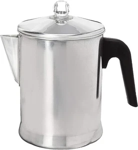 Primula Today Aluminum Stove Top Percolator Maker Durable, Brew Coffee Silver  - Picture 1 of 7