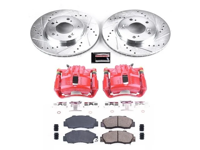 Kit de pastillas de freno delanteras y rotor para Acura TL 1996-1998 3,2 L V6 1997 ZJ385QV Foto 1 de 1