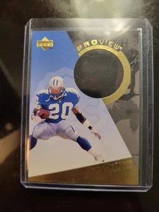 1996 Upper Deck ProView GOLD Barry Sanders Insert !! Only in Tech Packs Scarce - Picture 1 of 3