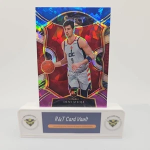 2020-21 Select Deni Avdija Concourse Blue White Purple Cracked Ice Prizm RC #69 - Picture 1 of 2