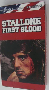 First Blood - Special Artisan Edition (VHS) Sylvester Stallone Rated R Captioned - Picture 1 of 4
