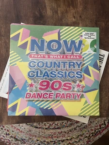V/A Now That's What I Call Country Classics: 90's Dance Party 2x LP NEW COLORED - Picture 1 of 3