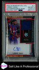 LAMINE YAMAL TOPPS COLL UCL MUSEUM AUTO RELICS RUBY 25/25 2023-24 LY EN RC PSA 8