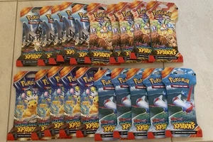 **$30OFFCODE - x20 Pokemon TCG - Surging Sparks Booster Pack Blister Sleeved - Picture 1 of 1