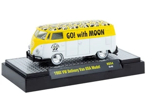 M2 Machines GO! with Moon Mooneyes 1960 VW Delivery Van 1:64 Die-cast - Picture 1 of 2
