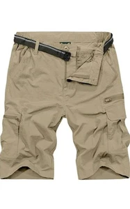 Mens Outdoor Casual Lightweight Water Resistant Quick Dry Fishing Shorts Size 36 - Picture 1 of 7