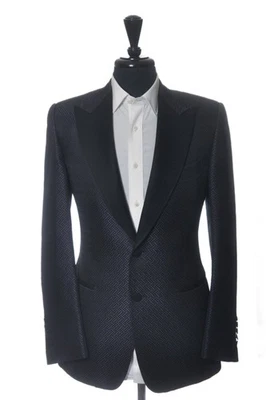 Tom Ford Plum Dotted Basic Base A Dinner Jacket 34147 - Image 1 of 4