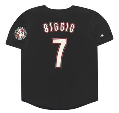 Craig Biggio 2001 Houston Astros Alternate Black Jersey Men’s Size Large - Image 1 of 4